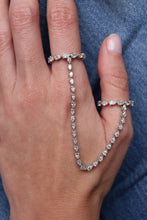 Load image into Gallery viewer, Double Pear Diamond Tennis Ring