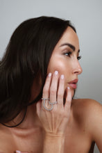 Load image into Gallery viewer, Double Tennis Round Diamond Ring