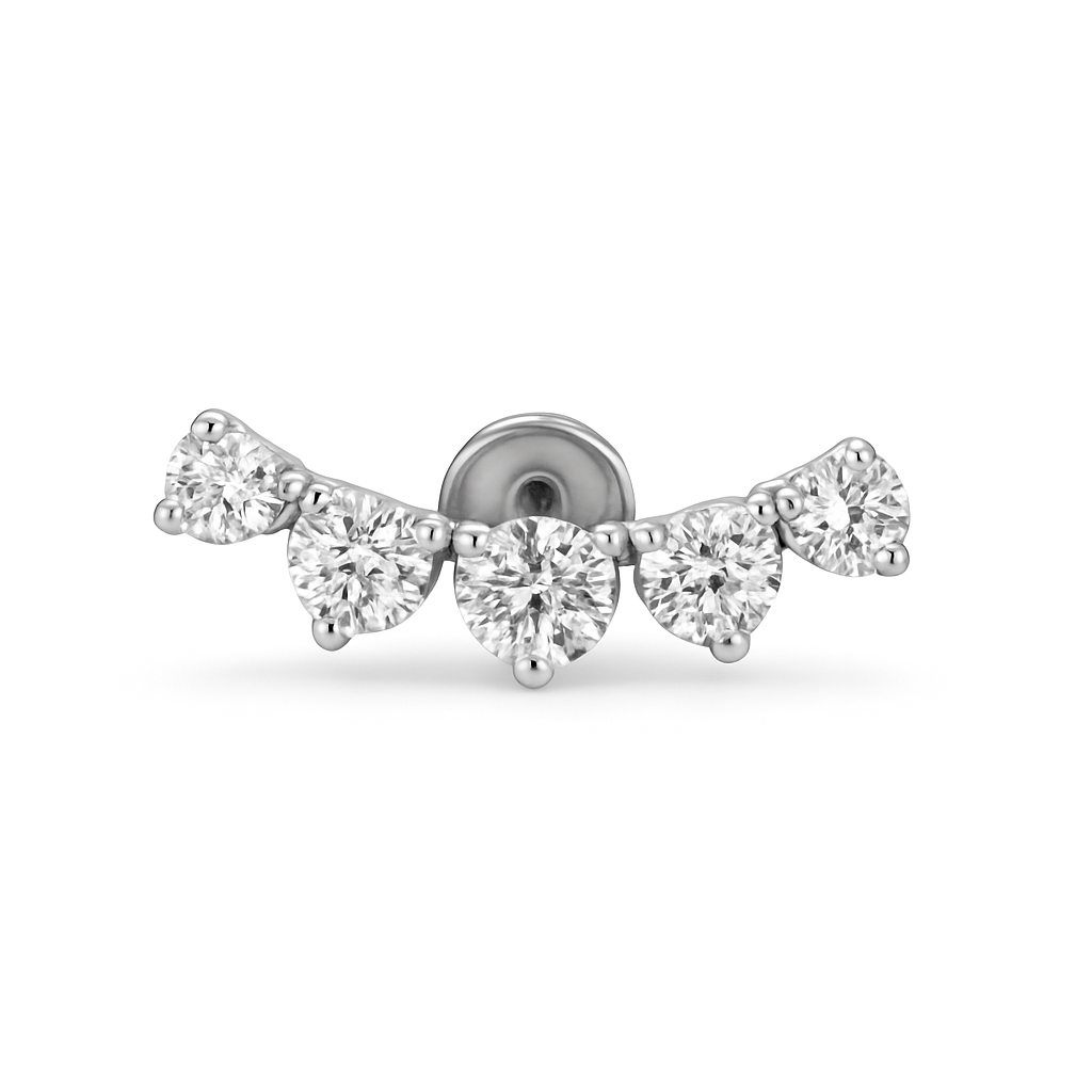 Crawler Diamond Earrings