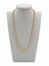 Load image into Gallery viewer, Diamond Yellow Gold Tennis Necklace
