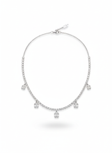 Load image into Gallery viewer, Dangle Illusion Diamond Chocker
