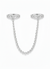 Load image into Gallery viewer, Double Pear Diamond Tennis Ring
