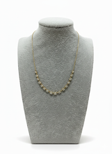Load image into Gallery viewer, Half Graduating Diamond Tennis Necklace
