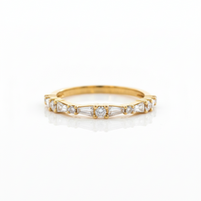 Load image into Gallery viewer, Baguette Rounds Diamond Eternity Band

