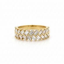 Load image into Gallery viewer, Diamond Baguette Arrow Ring

