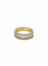 Load image into Gallery viewer, Half Baguette Diamond Band
