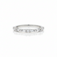 Load image into Gallery viewer, Tapered Baguettes and Rounds Diamond Ring
