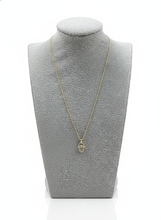 Load image into Gallery viewer, Hamsa Diamond Pendant Chain

