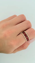 Load image into Gallery viewer, Ruby Baguette Diamond Ring
