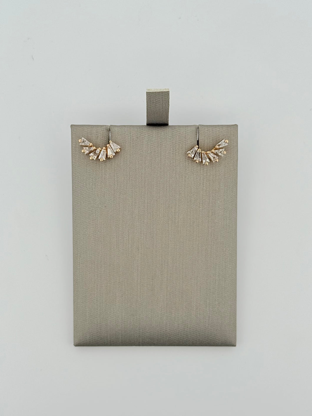 Baguette Wave Earrings