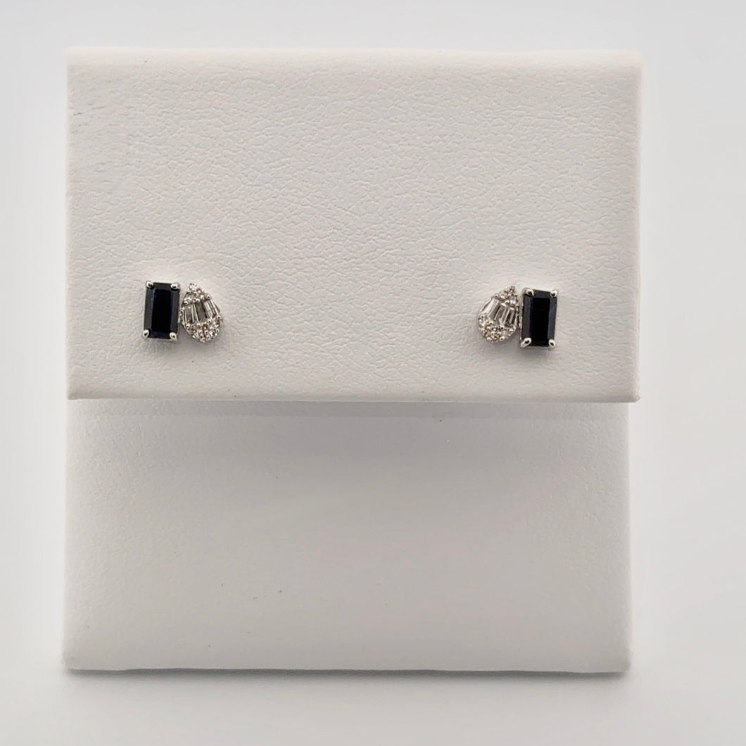 Moi Et Toi Ruby Diamond Earring