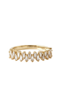 Load image into Gallery viewer, ZigZag Baguette Diamond Ring
