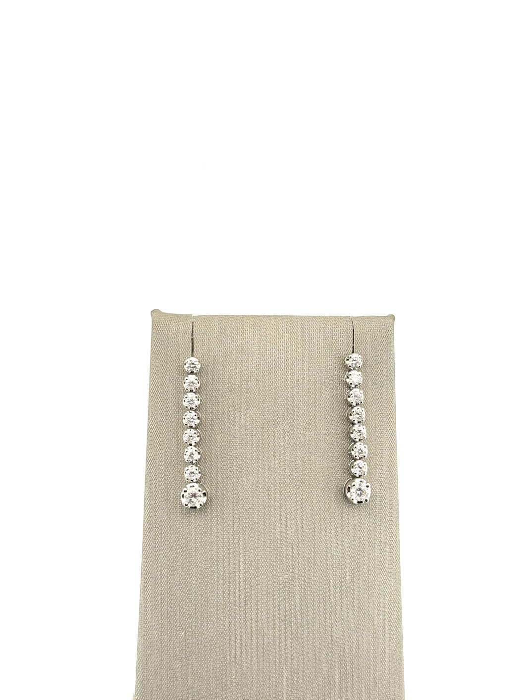 Tennis Drop Earrings